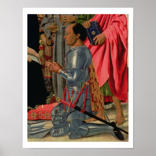 Federico da Montefeltro, detail from the Brera Alt Poster (Front)