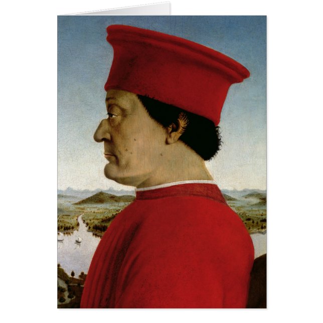 Federigo da Montefeltro  Duke of Urbino, c.1465 (Front)
