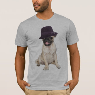Fedora Pug T-Shirt