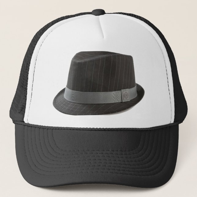 Fedora trucker hat (Front)
