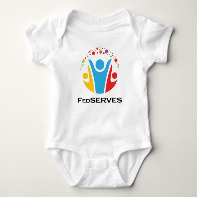 FedSERVES Baby Bodysuit (Front)