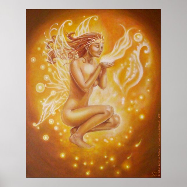 Fée du Feu Poster (Front)