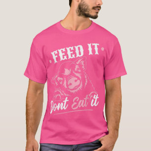 Feed It Dont Eat It, Vegan Pig Animal Lover Vegeta T-Shirt