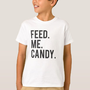 Feed Me Candy Print T-Shirt