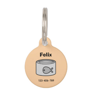 Feed Me! Cat Pet Tag