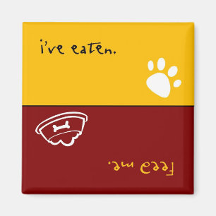 Feed me magnet