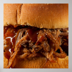 Feed Me NOW Barbecue Poster - SRF