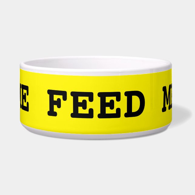 Feed Me Pet Bowls (Front)