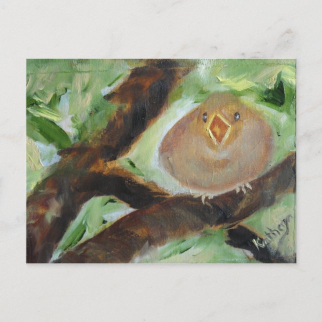 Feed Me! Postcard (Front)