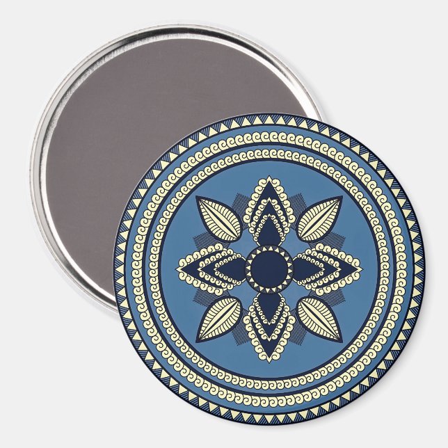 Feed Me Seymour Mandala Magnet (Front/Back)