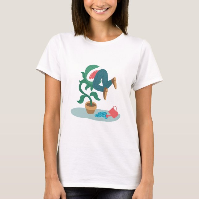 feed me venus flytrap T-Shirt (Front)
