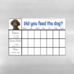 Feed the Dog Dry Erase Magnetic Sheet<br><div class="desc">A handy and compact Feed the Dog chart with plenty of room to personalise and add your own information. Plenty of options with the ability to add magnets and use a dry erase or water soluble pen to keep track of your fur baby's meals. Original design by Night Owl's Menagerie,...</div>