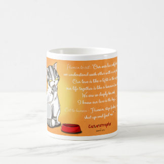 Feed the love coffee mug