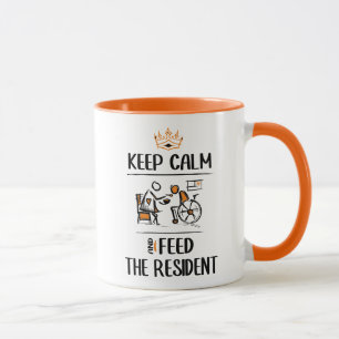 Feed the Resident. Nursing Assistant CNA Caregiver Mug