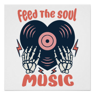 feed the soul music poster