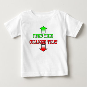 Feed This Funny Baby T-Shirt Humour