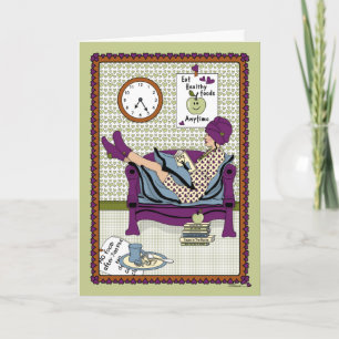 FEED YOUR MIND_A_Greeting Card