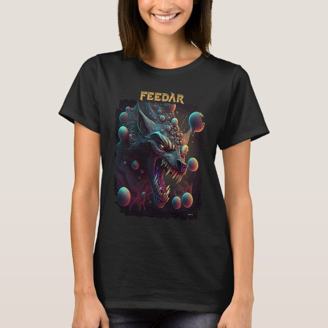 Feedar the Werewolf Leader  Gothic Horror T-Shirt (Front)