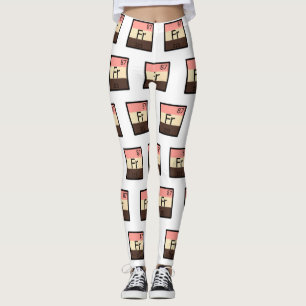 Feeder Francium Fr Periodic Table Leggings