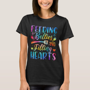 Feeding Bellies and Filling Heart Cafeteria Staff T-Shirt