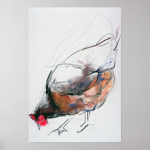 Feeding Hen Trasierra 1998 Poster