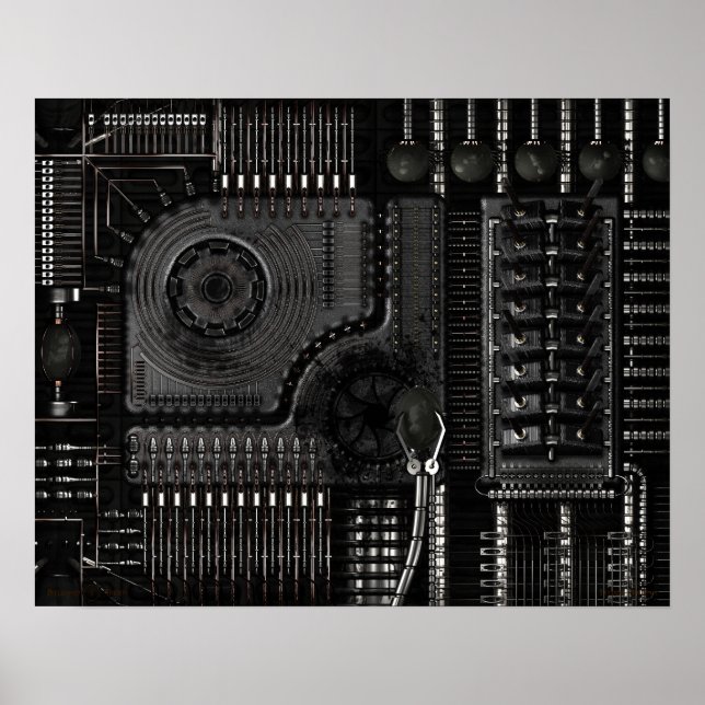 Feeding Machines Poster (Front)