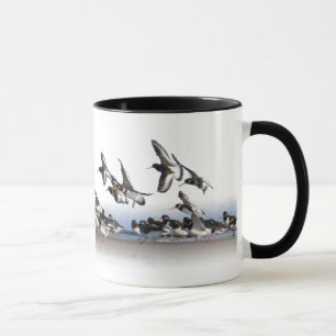 Feeding Oystercatchers Mug