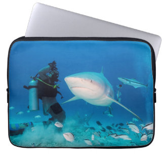 Feeding The Bull Laptop Sleeve