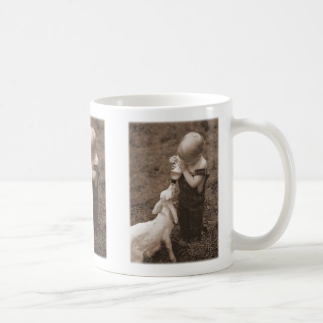 Feeding the Goats Mug (Right)