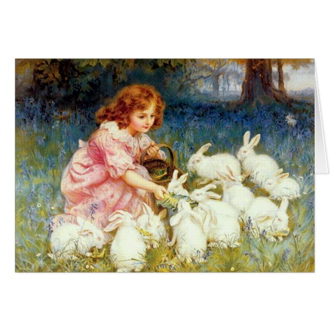 Feeding the Rabbits (Front Horizontal)