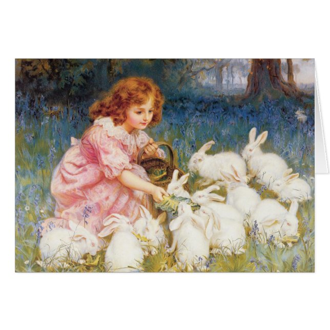 Feeding the Rabbits (Front Horizontal)