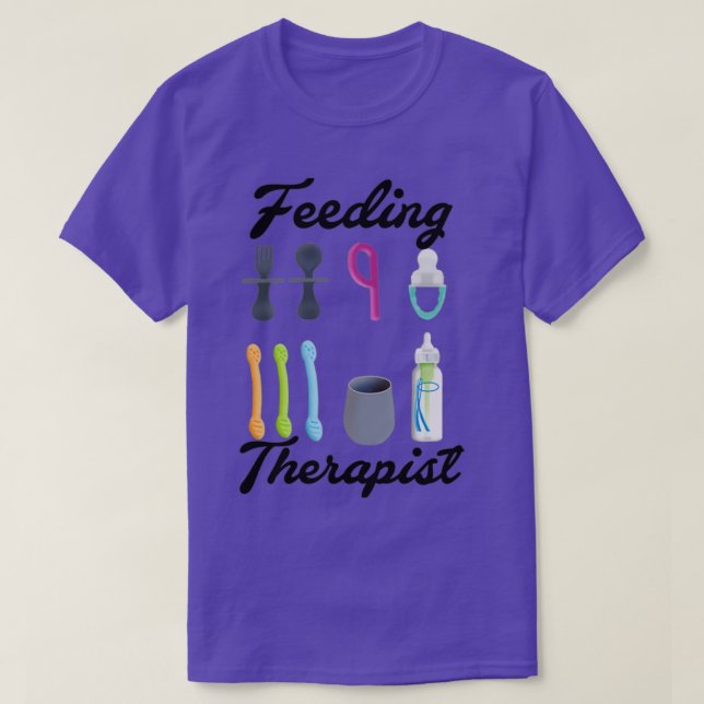 Feeding Therapist T-Shirt (Design Front)