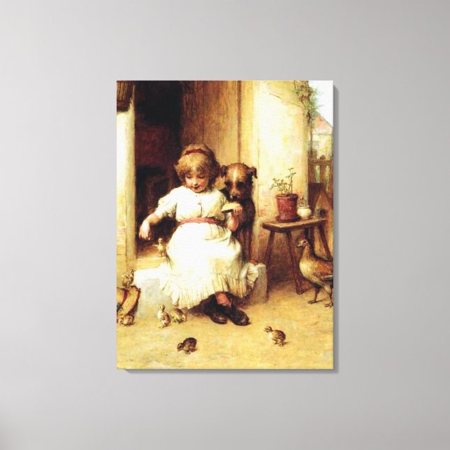 “Feeding Time” Canvas Print (Front)