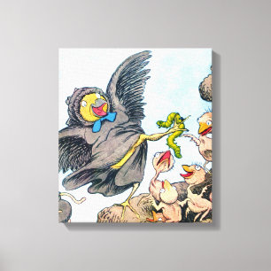 Feeding Time Canvas Print