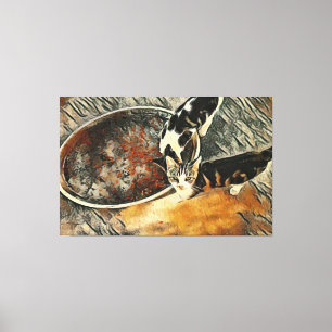 Feeding Time! Canvas Print