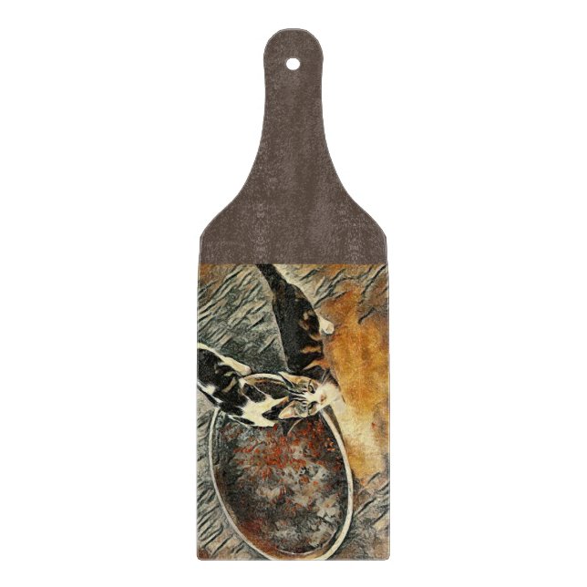 Feeding Time! Cutting Board (Front)