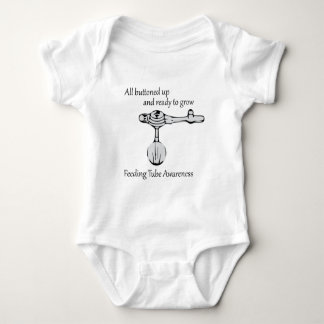 Feeding tube Awareness  Baby Bodysuit