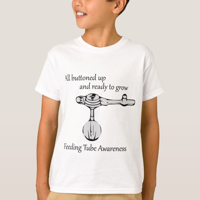 Feeding tube Awareness T-Shirt (Front)