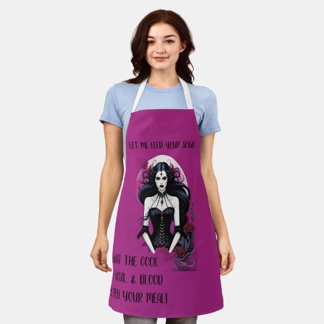 FEEDING YOUR SOUL APRON (Worn)