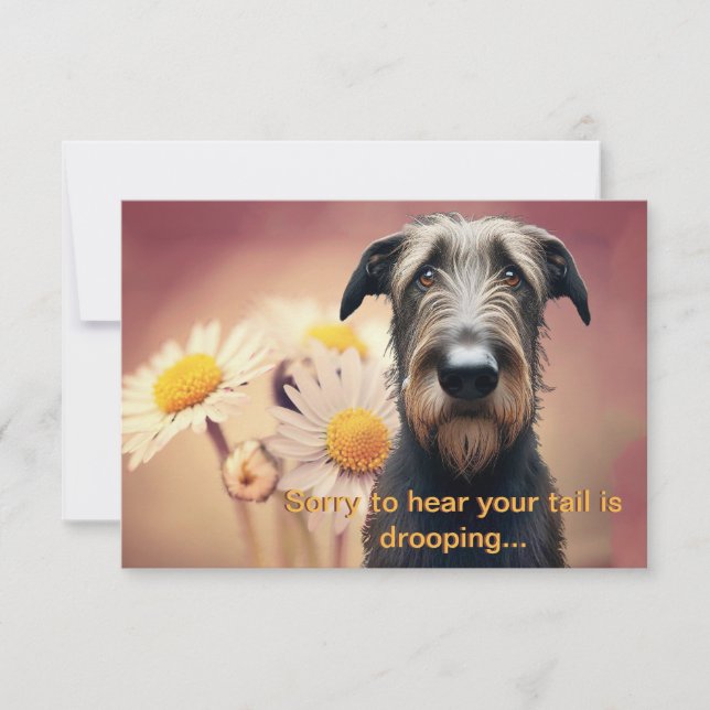 Feel Better Soon Irish Wolfhound (Front)