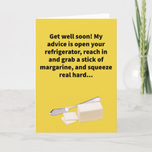 Feel Butter Get Well Card