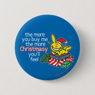 Feel Christmasy 6 Cm Round Badge