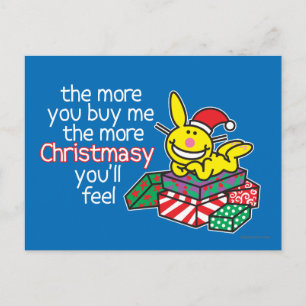 Feel Christmasy Holiday Postcard