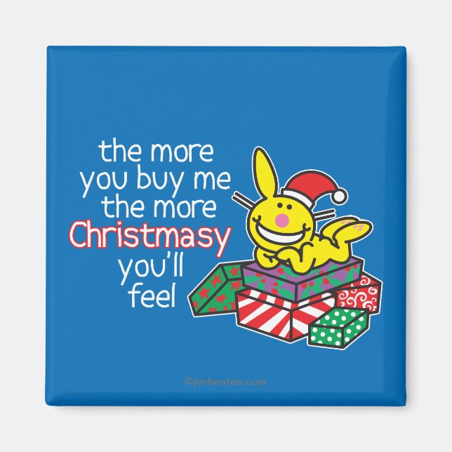 Feel Christmasy Magnet (Front)