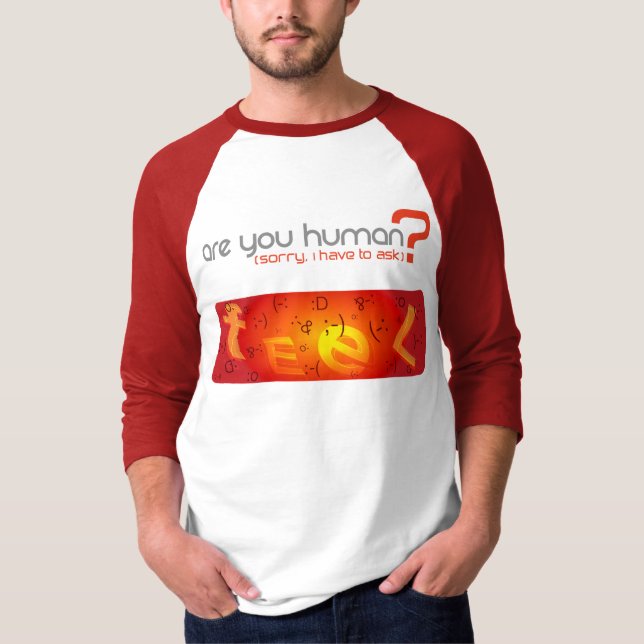 Feel - Emoticons Captcha T-Shirt (Front)