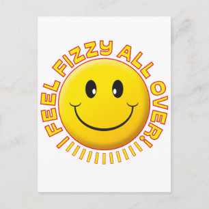 Feel Fizzy Postcard