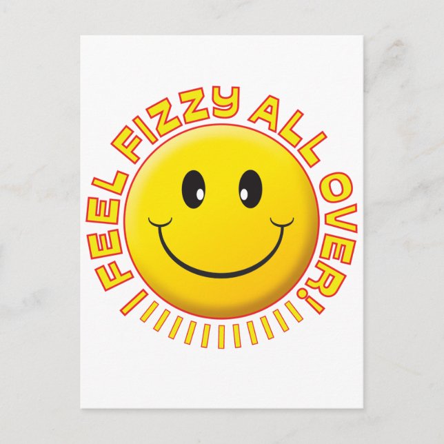 Feel Fizzy Postcard (Front)