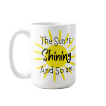 feel good, happy, mug