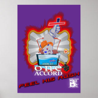 FEEL HIS RUSH POSTER