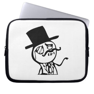 Feel Like a Sir meme comic Laptop Sleeve
